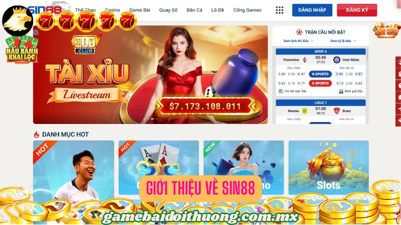 Giới thiệu về Sin88